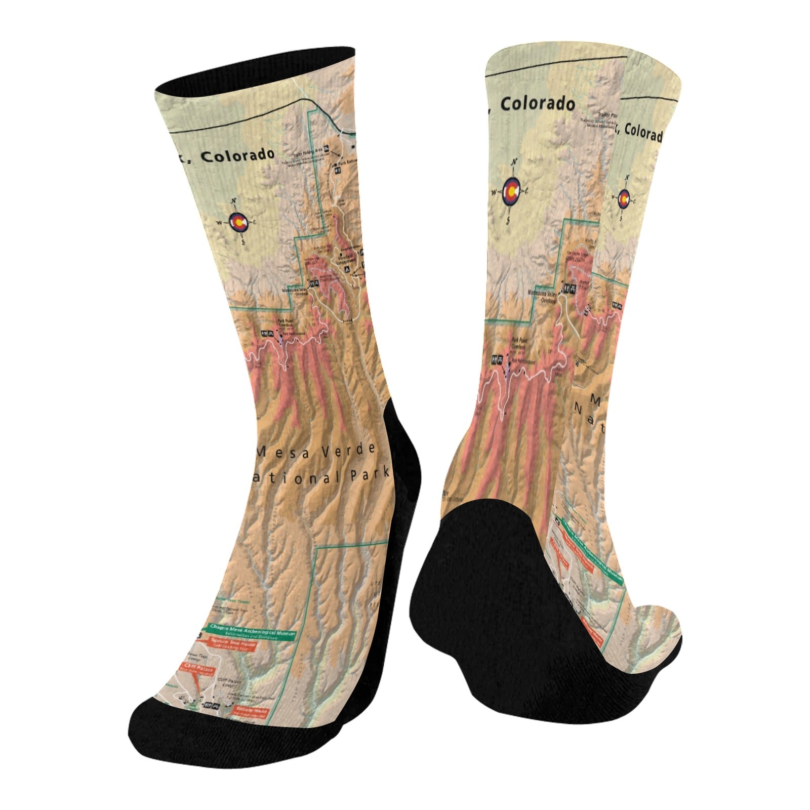 Mesa Verde National Park Mid-Calf Socks