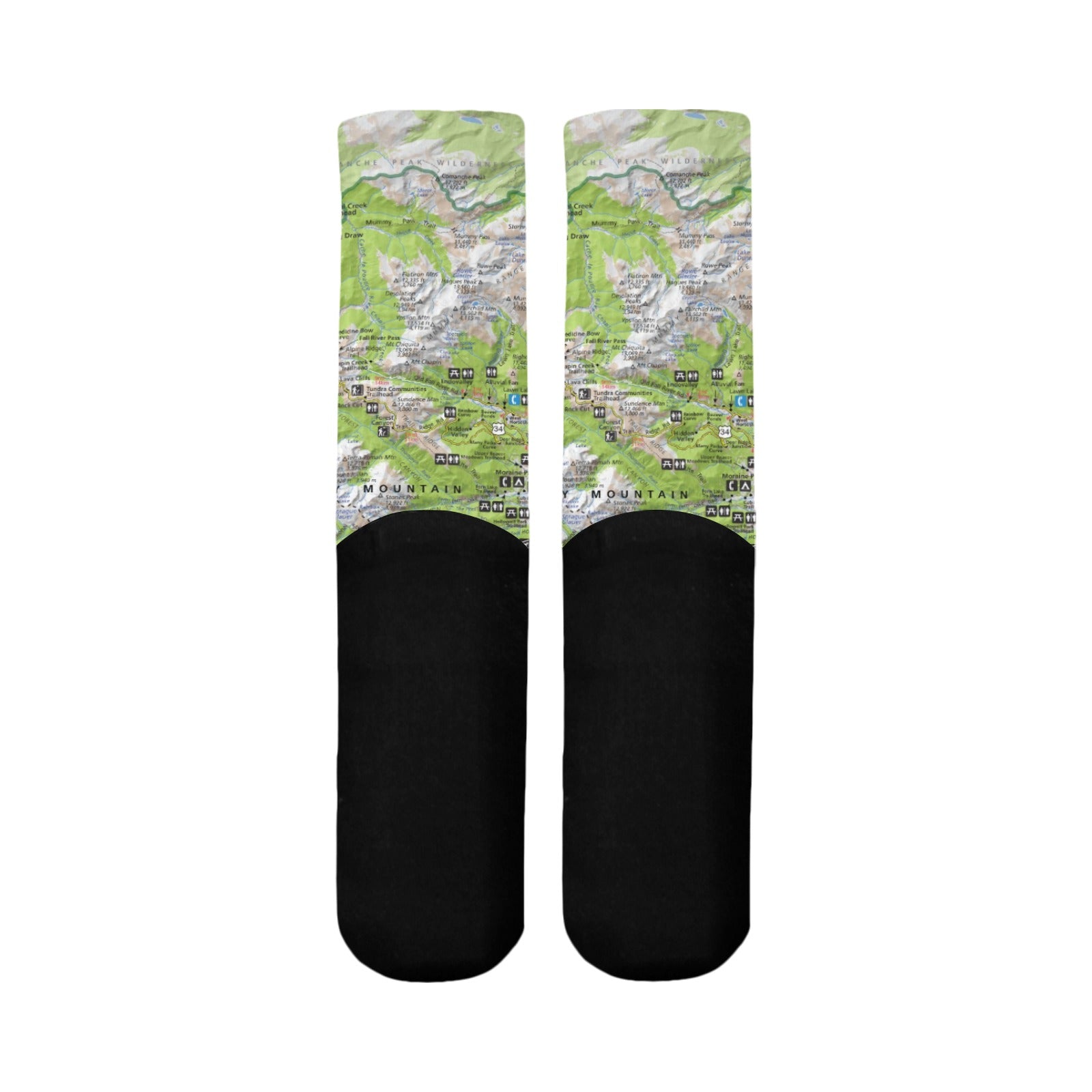 Rocky Mountain National Park Mid-Calf Socks