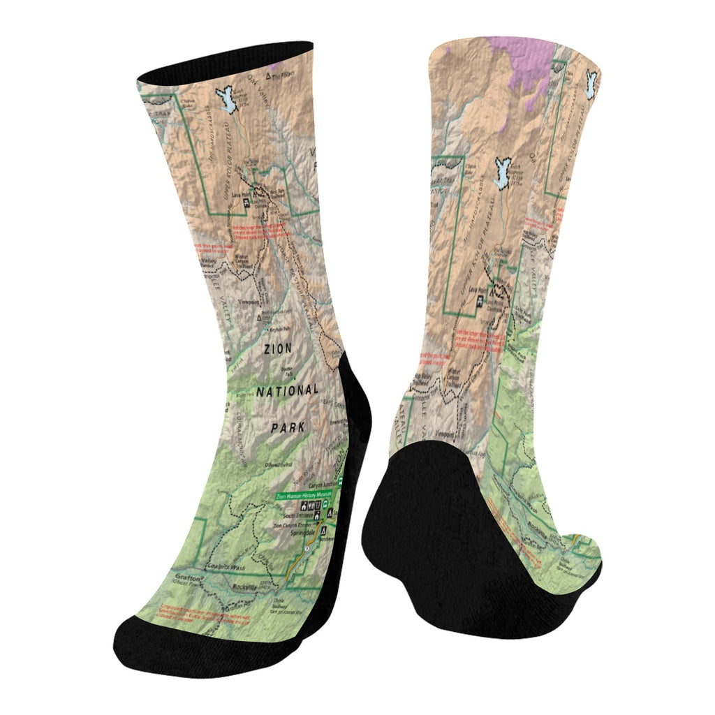 Zion National Park Mid-Calf Socks