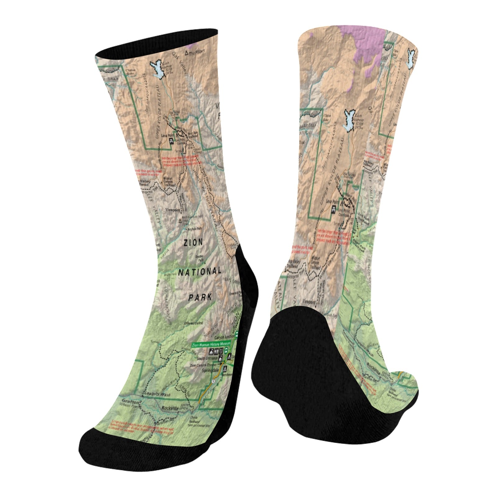 Zion National Park Mid-Calf Socks