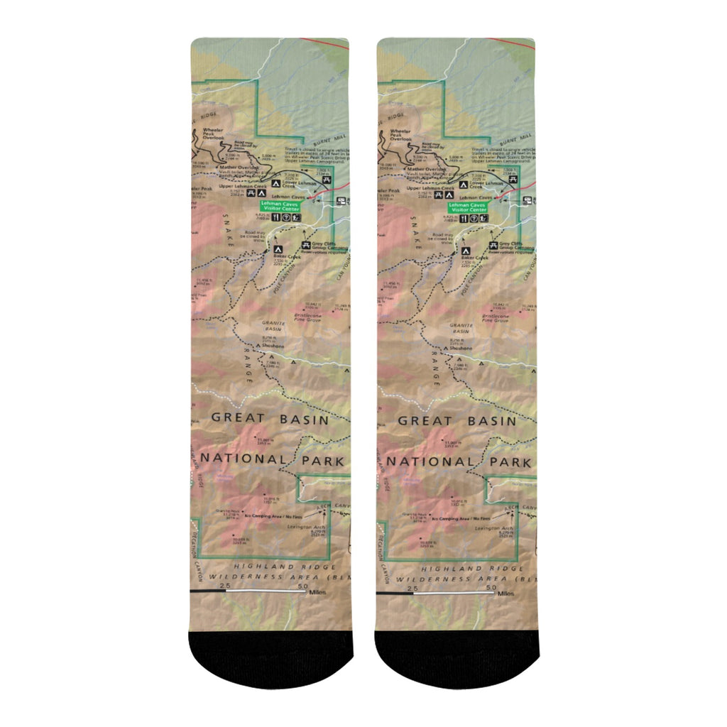Great Basin National Park Mid-Calf Socks