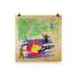 Animas River, Colorado Map Poster | Free Mobile Map