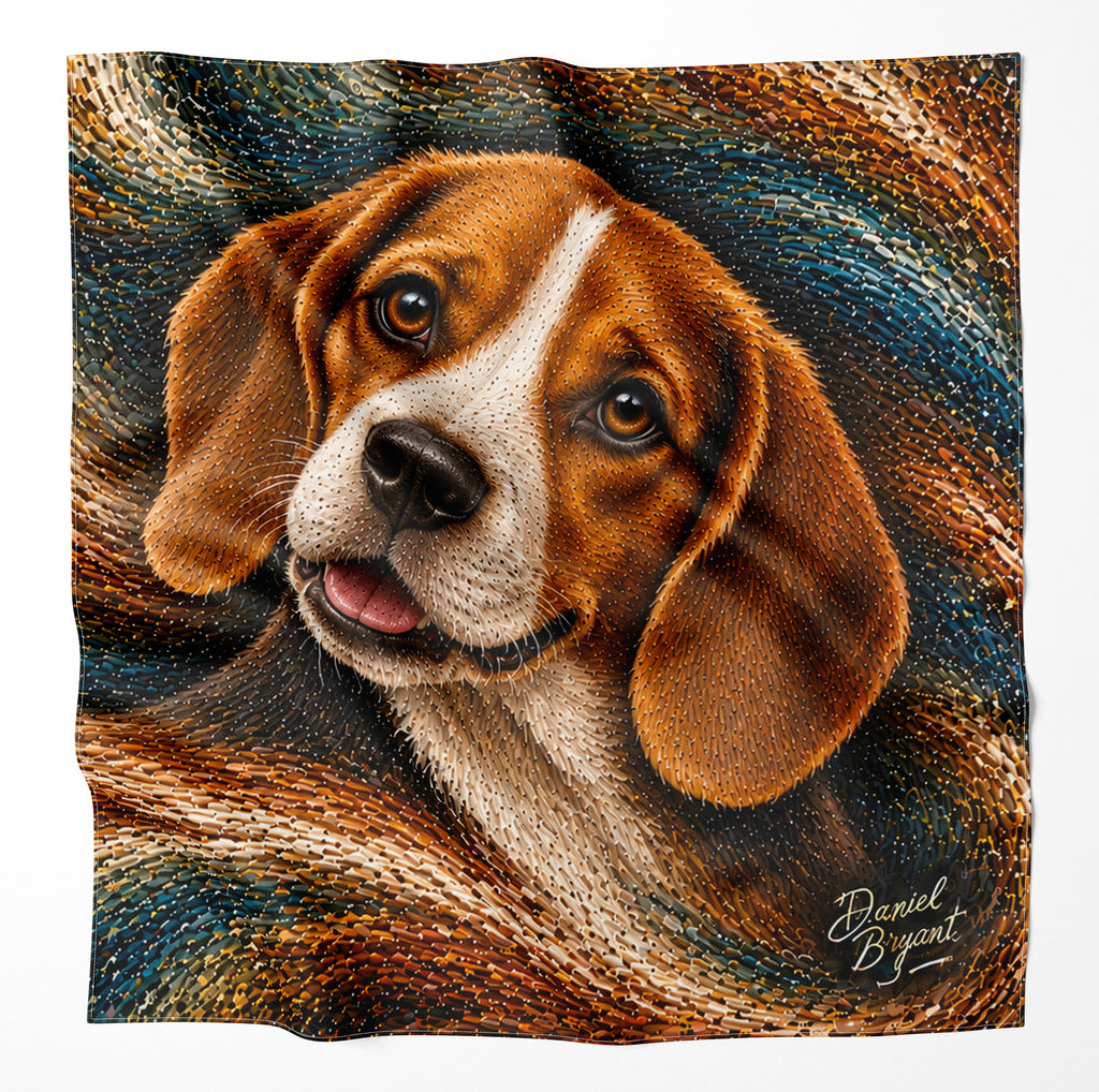 Beagle Microfiber Cloth Bandana