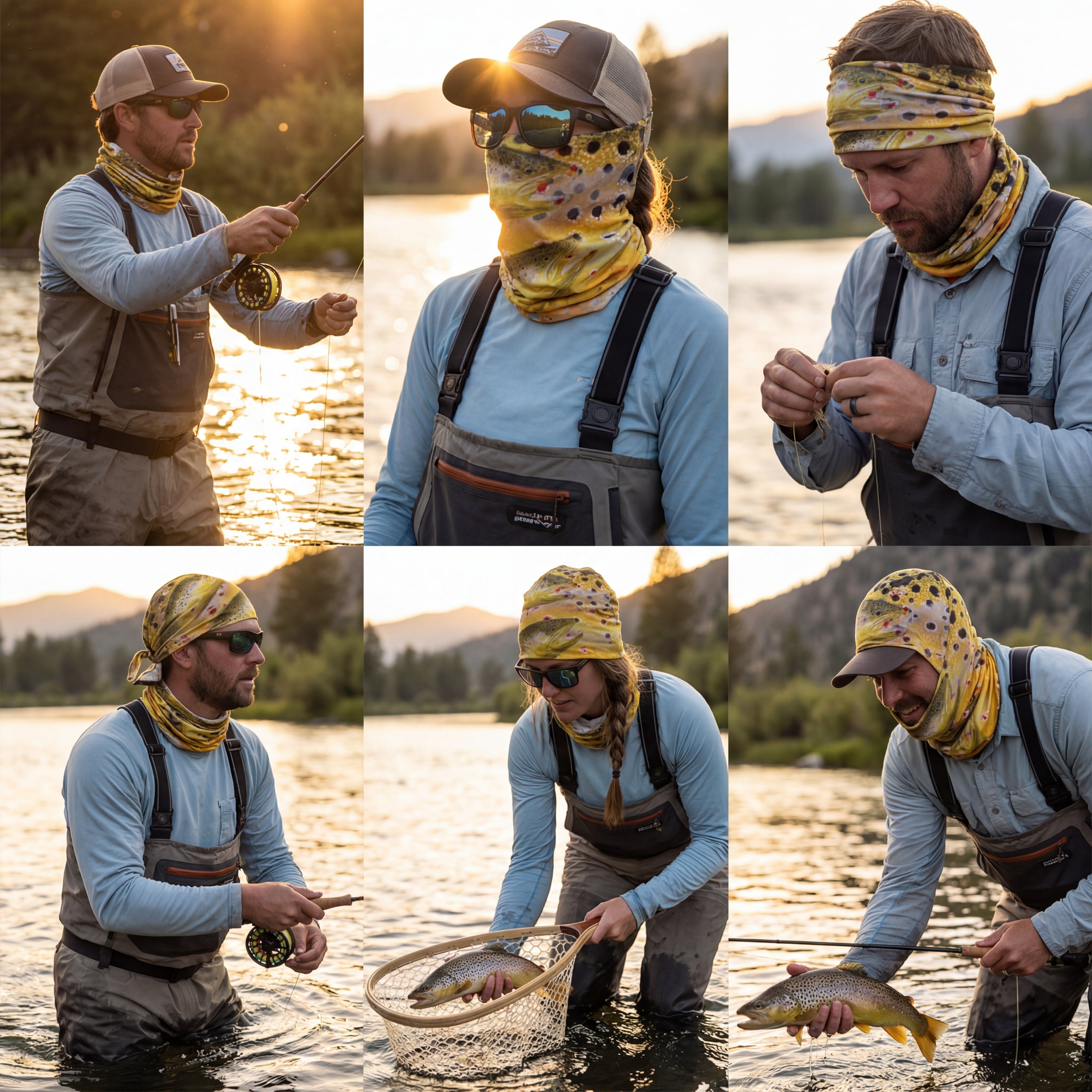 Brown Trout X Guard Neck Gaiter