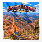 Bryce Canyon National Park – Microfiber Map Cloth Bandana