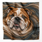 Bulldog Microfiber Cloth Bandana