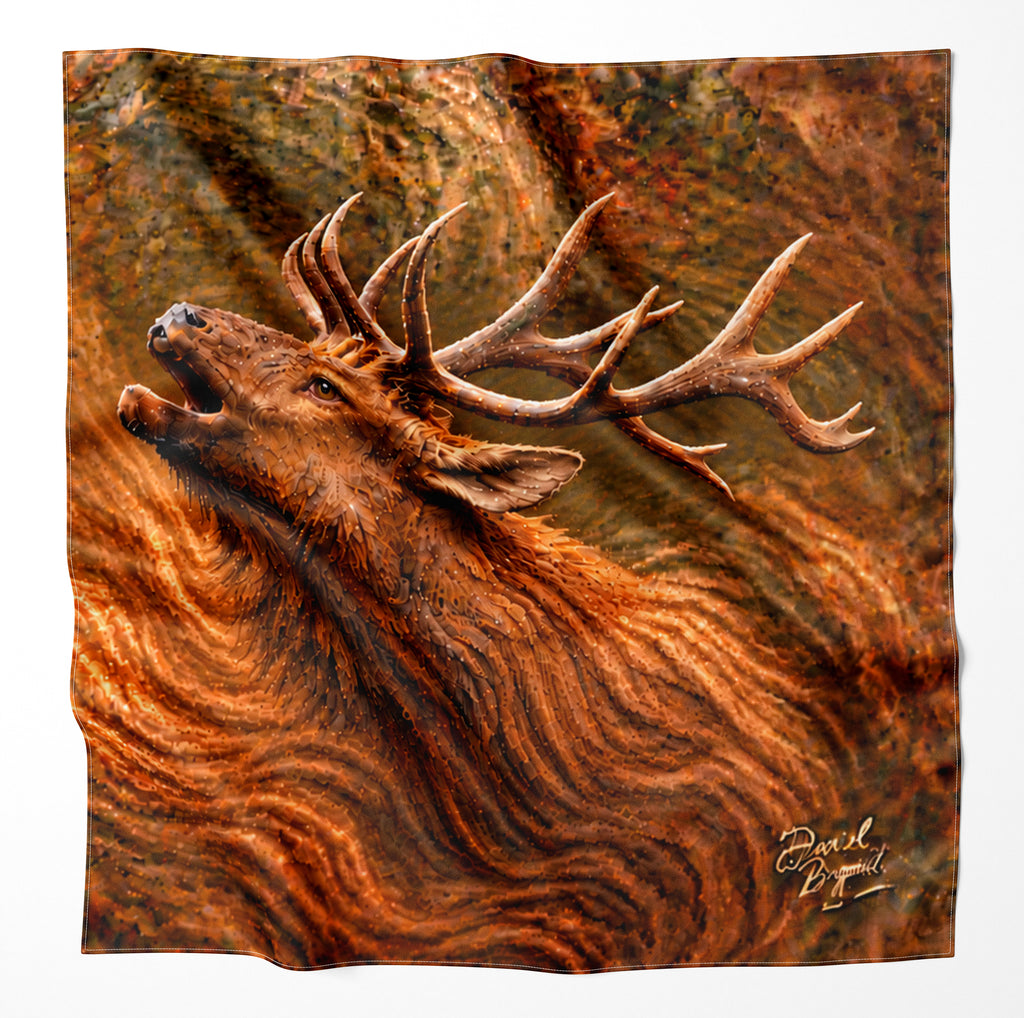 Bull Elk Microfiber Cloth Bandana