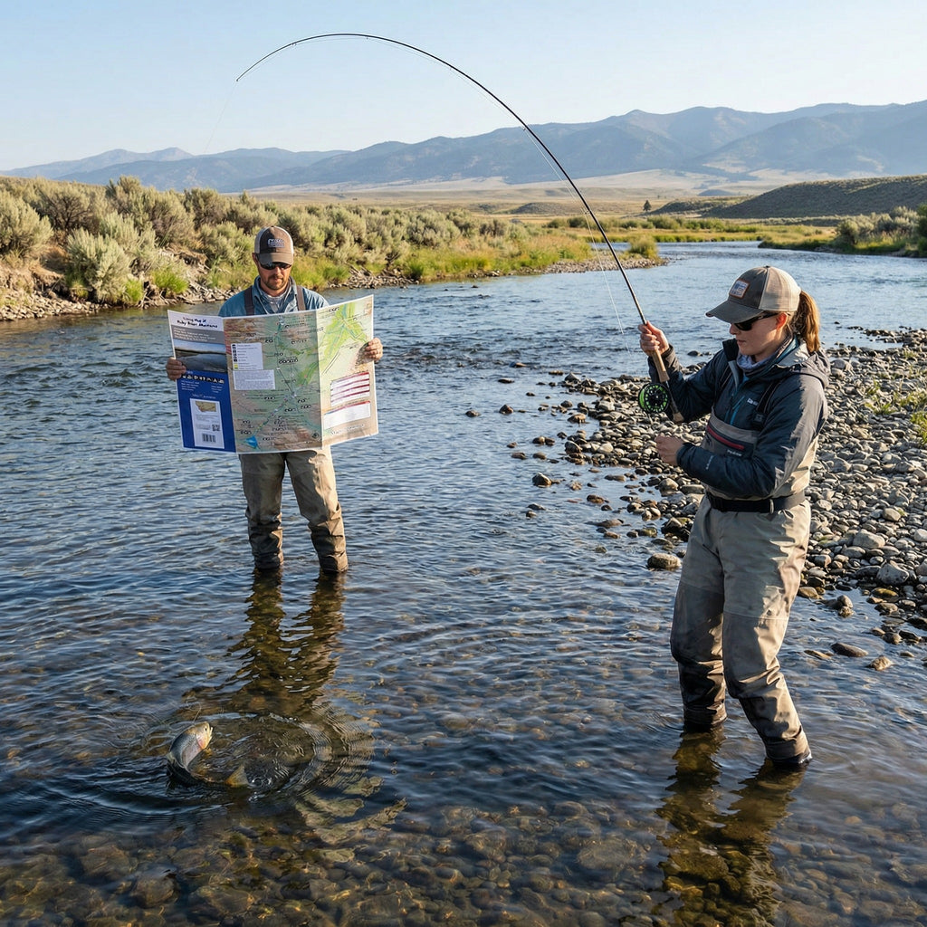 Beaverhead River Montana Fly Fishing Map | Public Access Guide