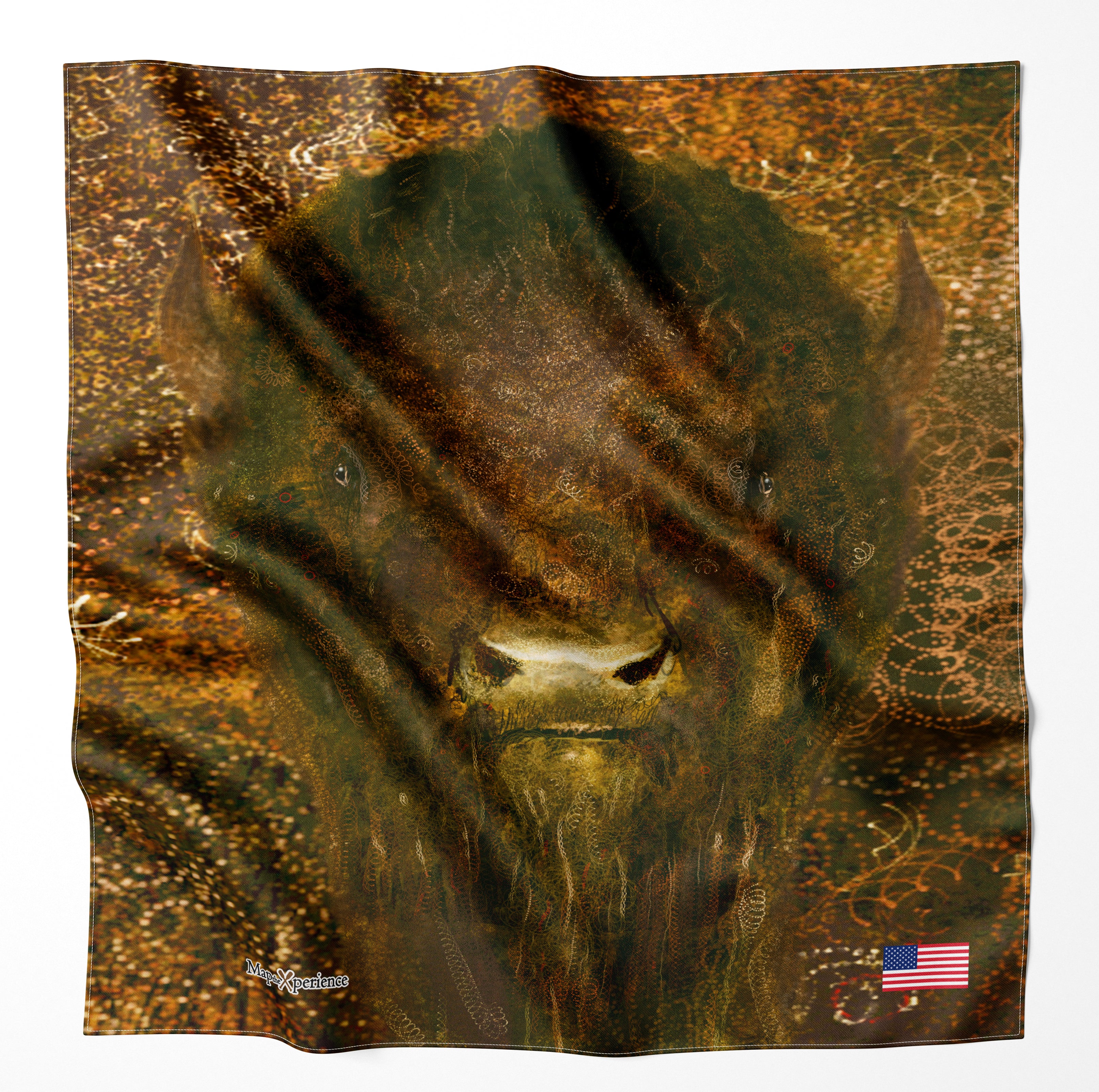 Bison-Buffalo Microfiber Bandana