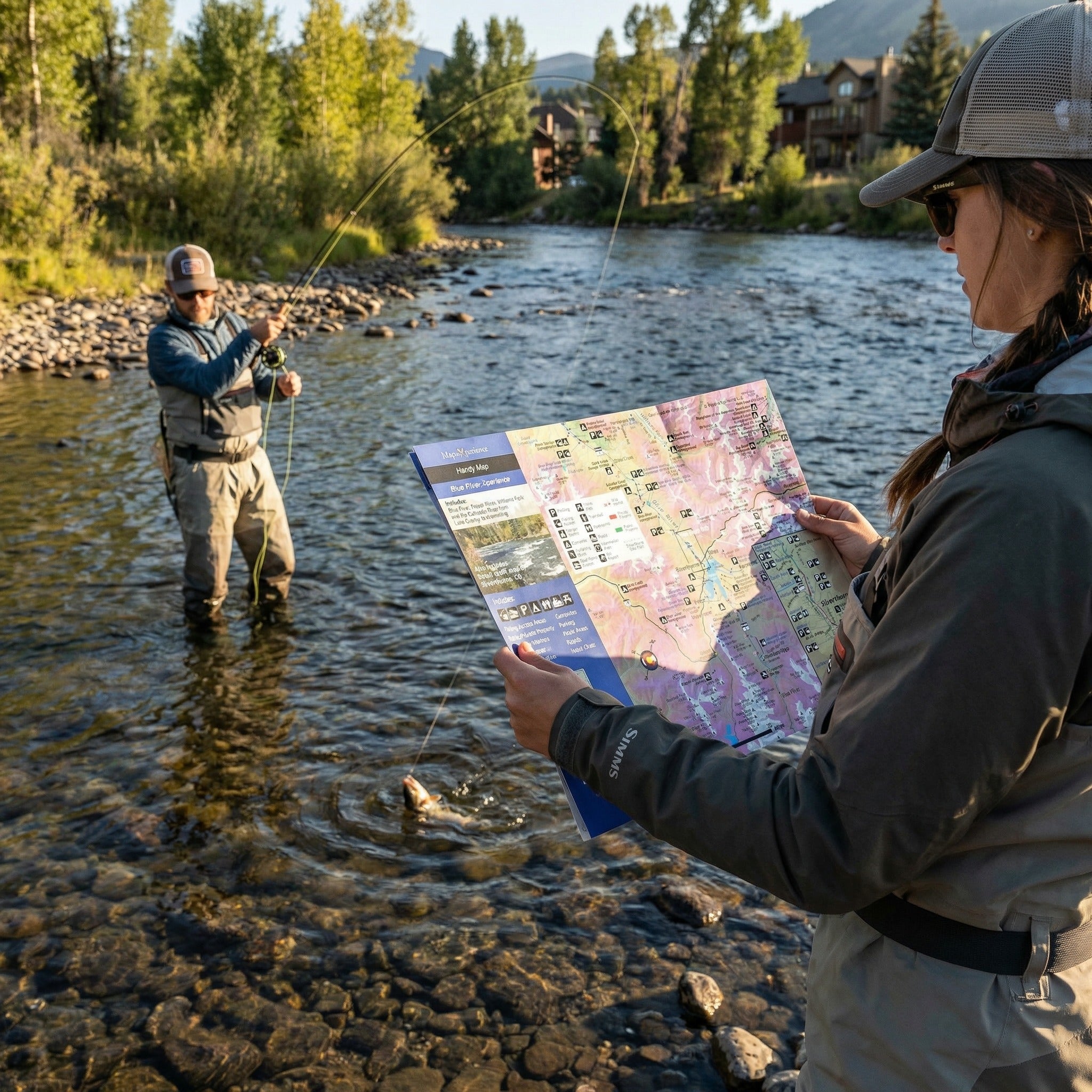 Blue River Colorado Fly Fishing Map | Public Access Guide