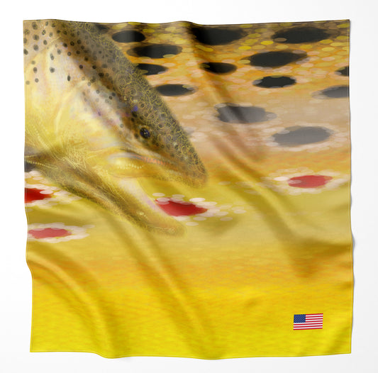 Brown Trout Microfiber Bandana