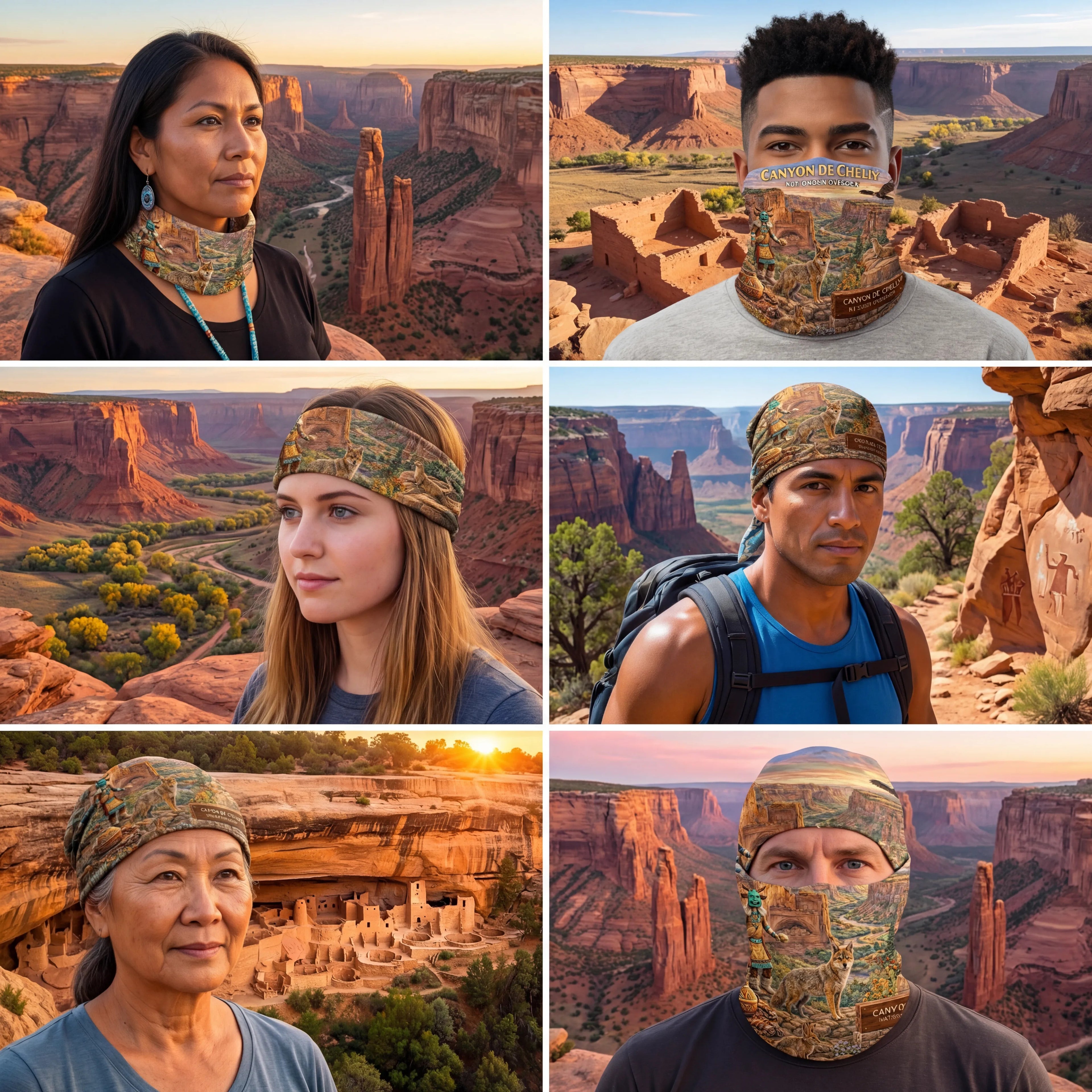 Canyon De Chelly National Monument X Guard Neck Gaiter