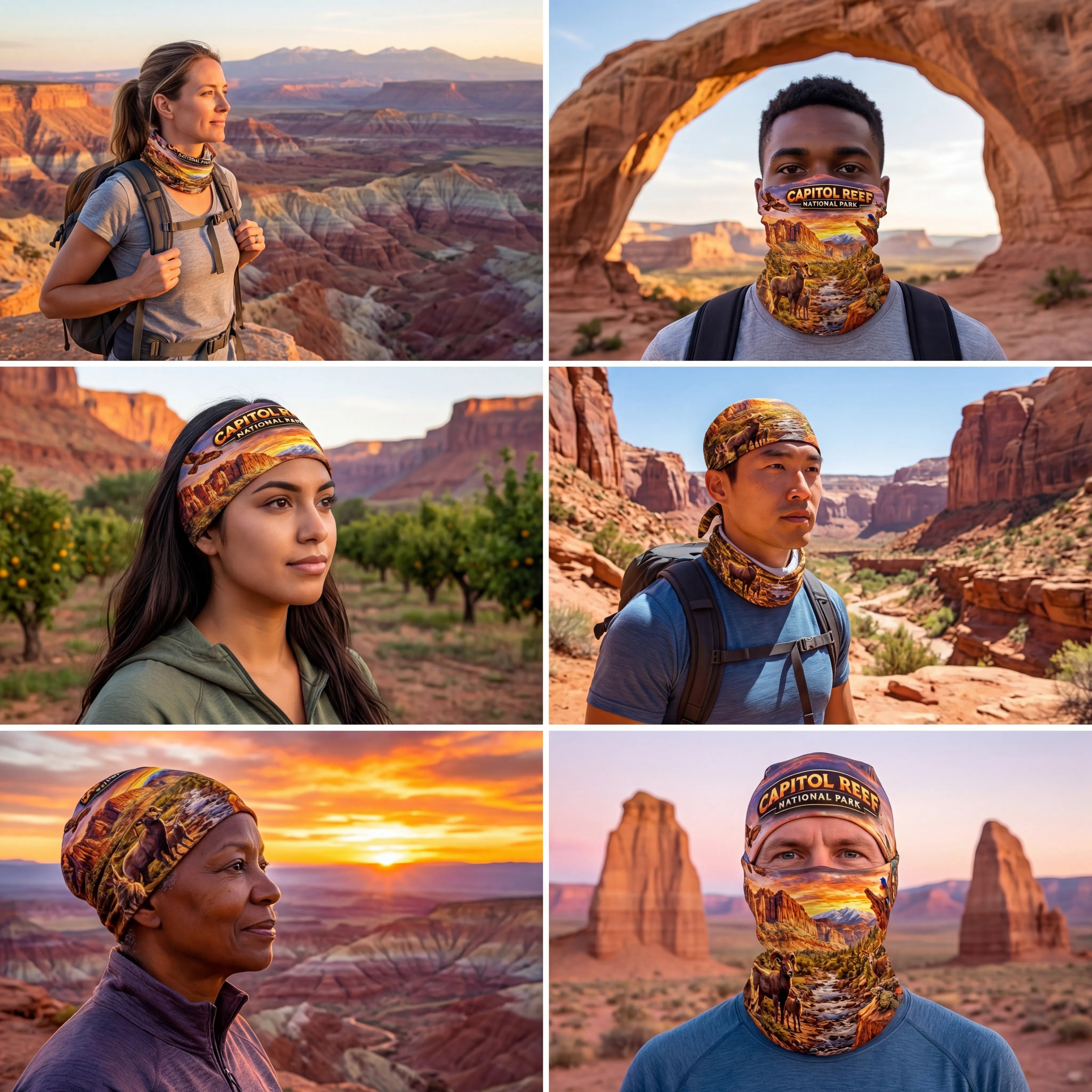 Capitol Reef National Park X Guard Neck Gaiter