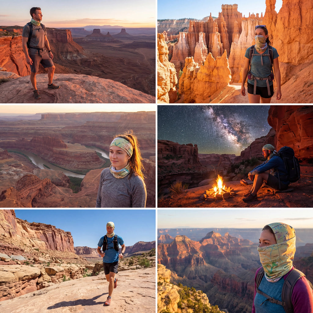 Colorado Plateau Map X Guard Neck Gaiter