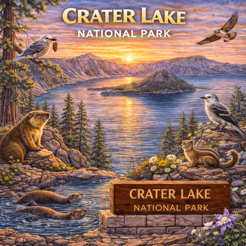 Crater Lake National Park X Guard Neck Gaiter