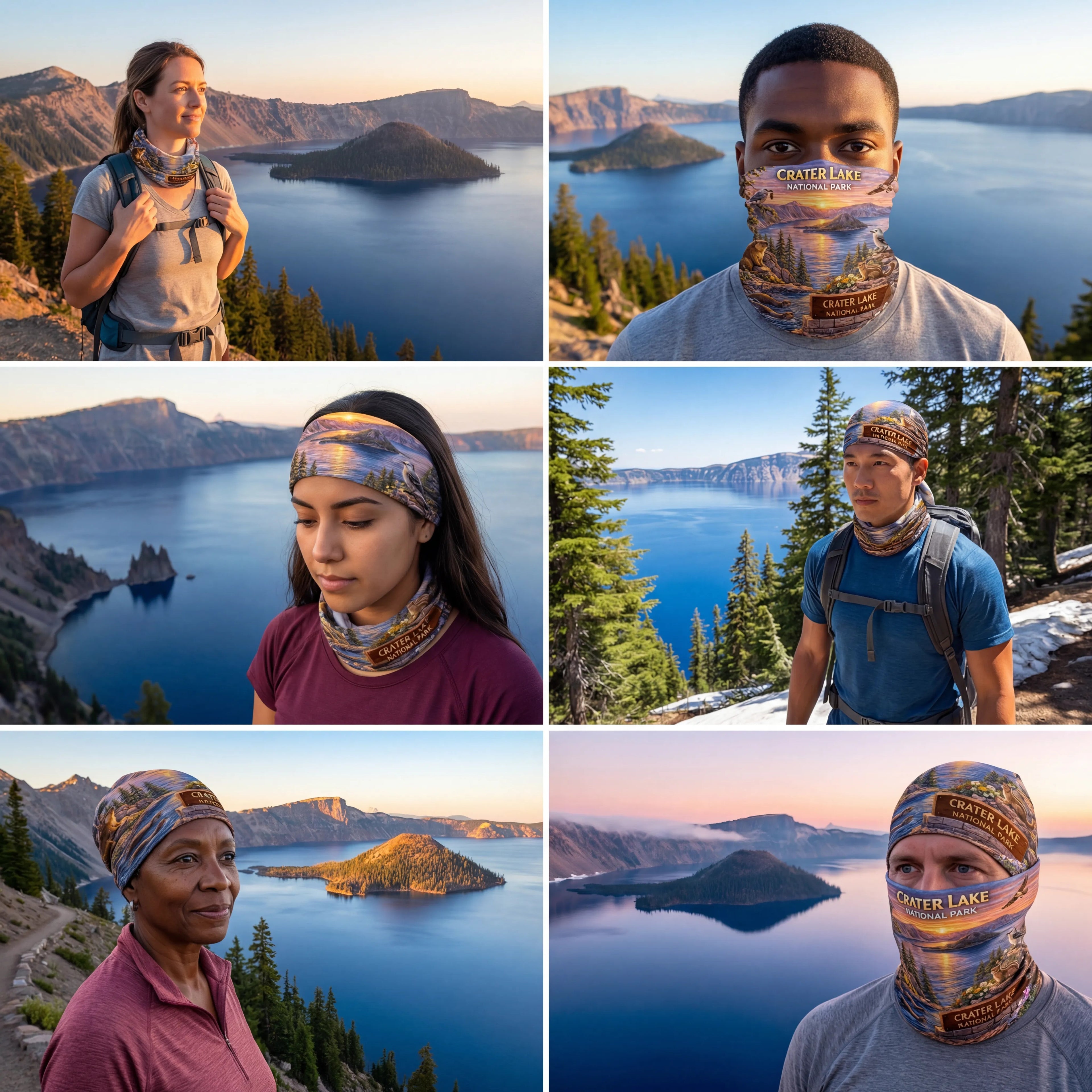 Crater Lake National Park X Guard Neck Gaiter