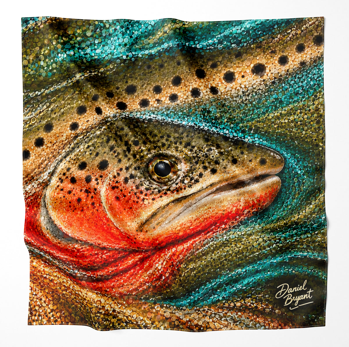 Cutthroat Trout Microfiber Cloth Bandana