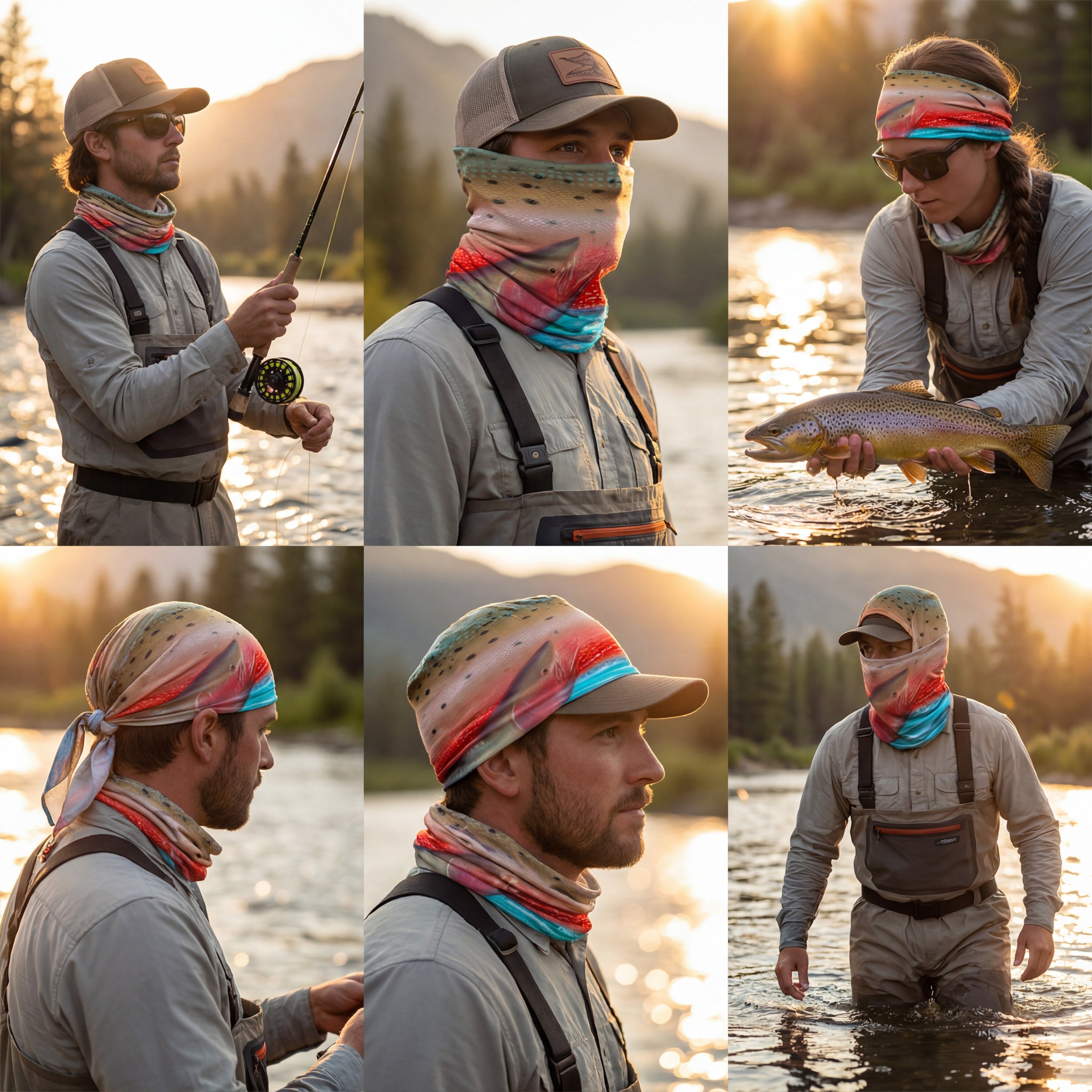 Cutthroat Trout X Guard Neck Gaiter