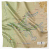 Canyon De Chelly National Monument Microfiber Map Bandana