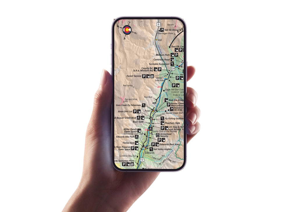 South Platte River Colorado Mobile GPS Map