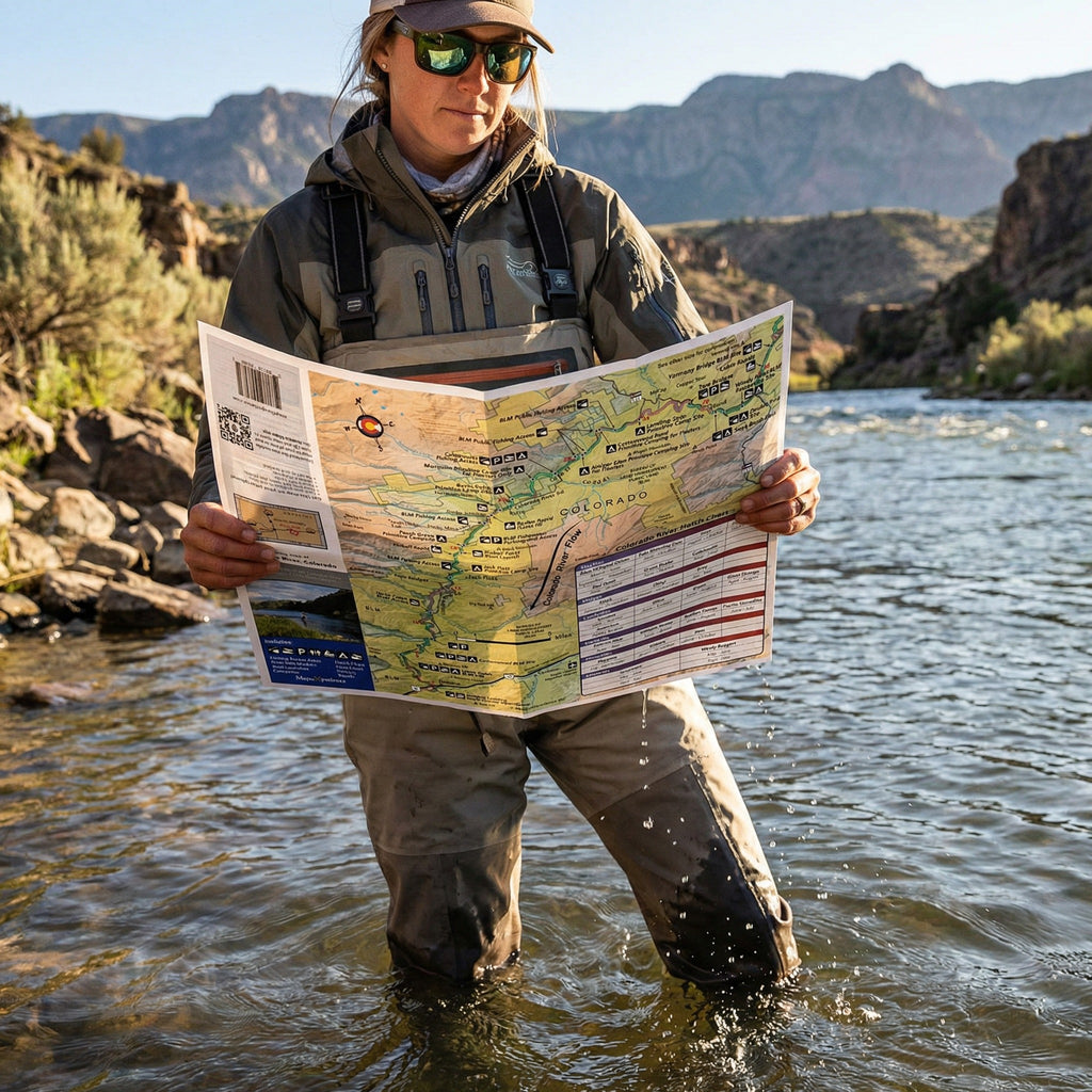 Colorado River Colorado Fly Fishing Map | Public Access Guide