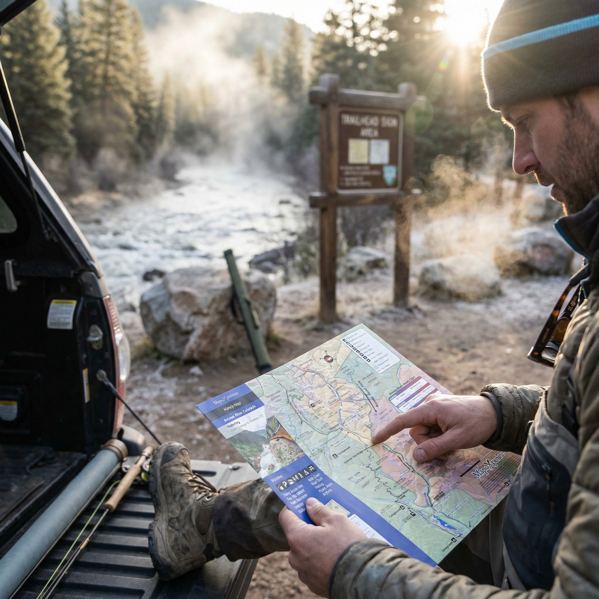 Custom Outdoor Maps, GPS Trail Maps & Bandanas | Map the Xperience