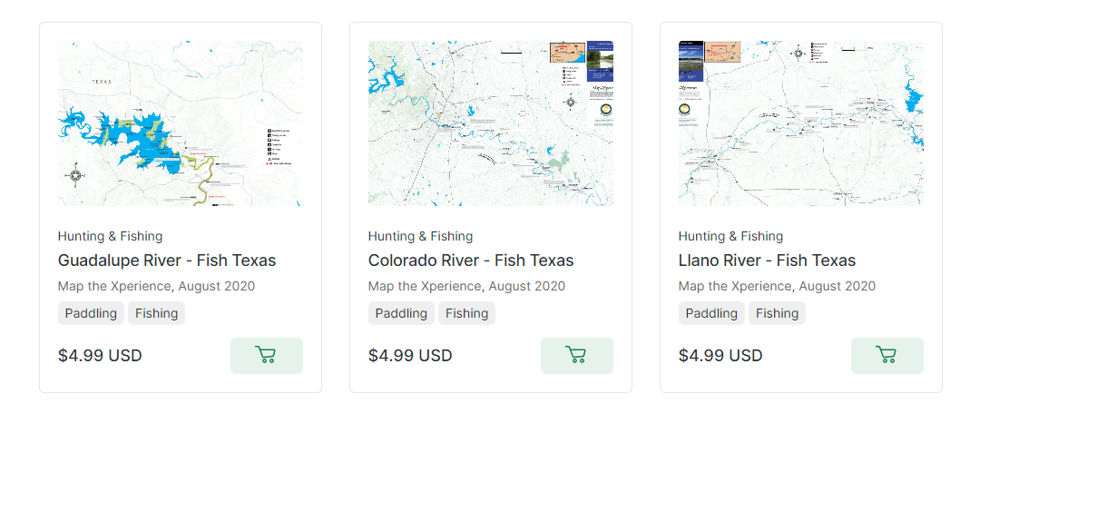 Texas Fishing Maps | Avenza Map App