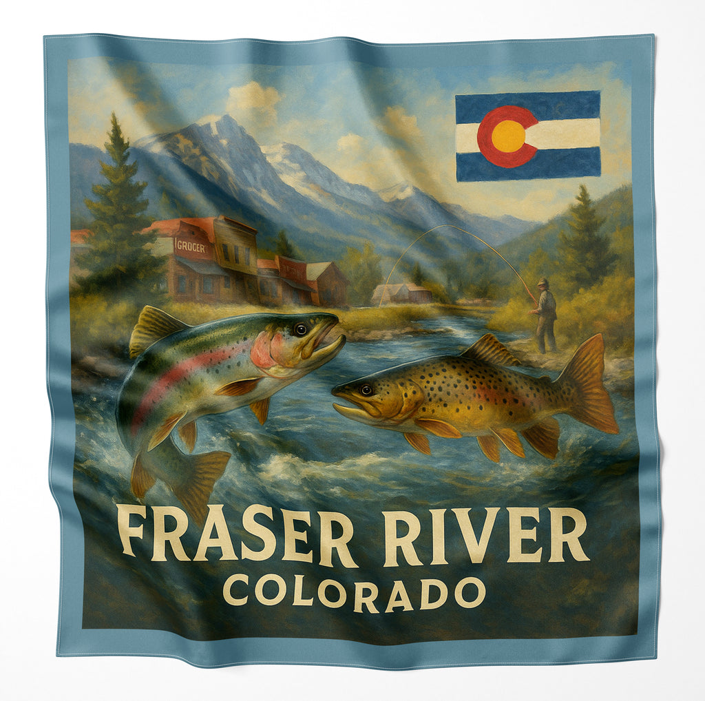 Fraser River Colorado Microfiber Bandana