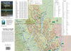 A detailed Glacier National Park fishing map showcasing trails, fishing areas, GPS coordinates, and natural terrain for outdoor enthusiasts and anglers.