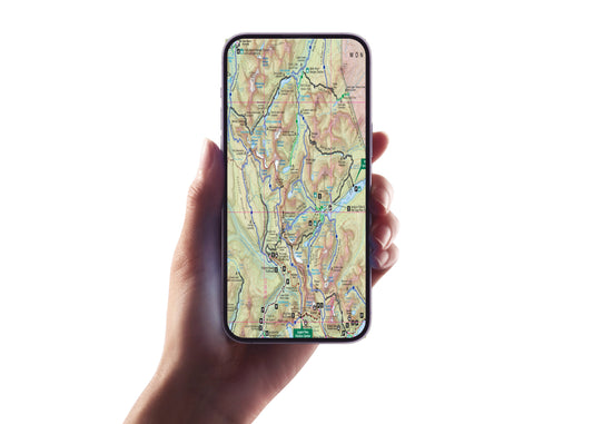 Glacier National Park | Hiking Trail Map | Avenza Map App