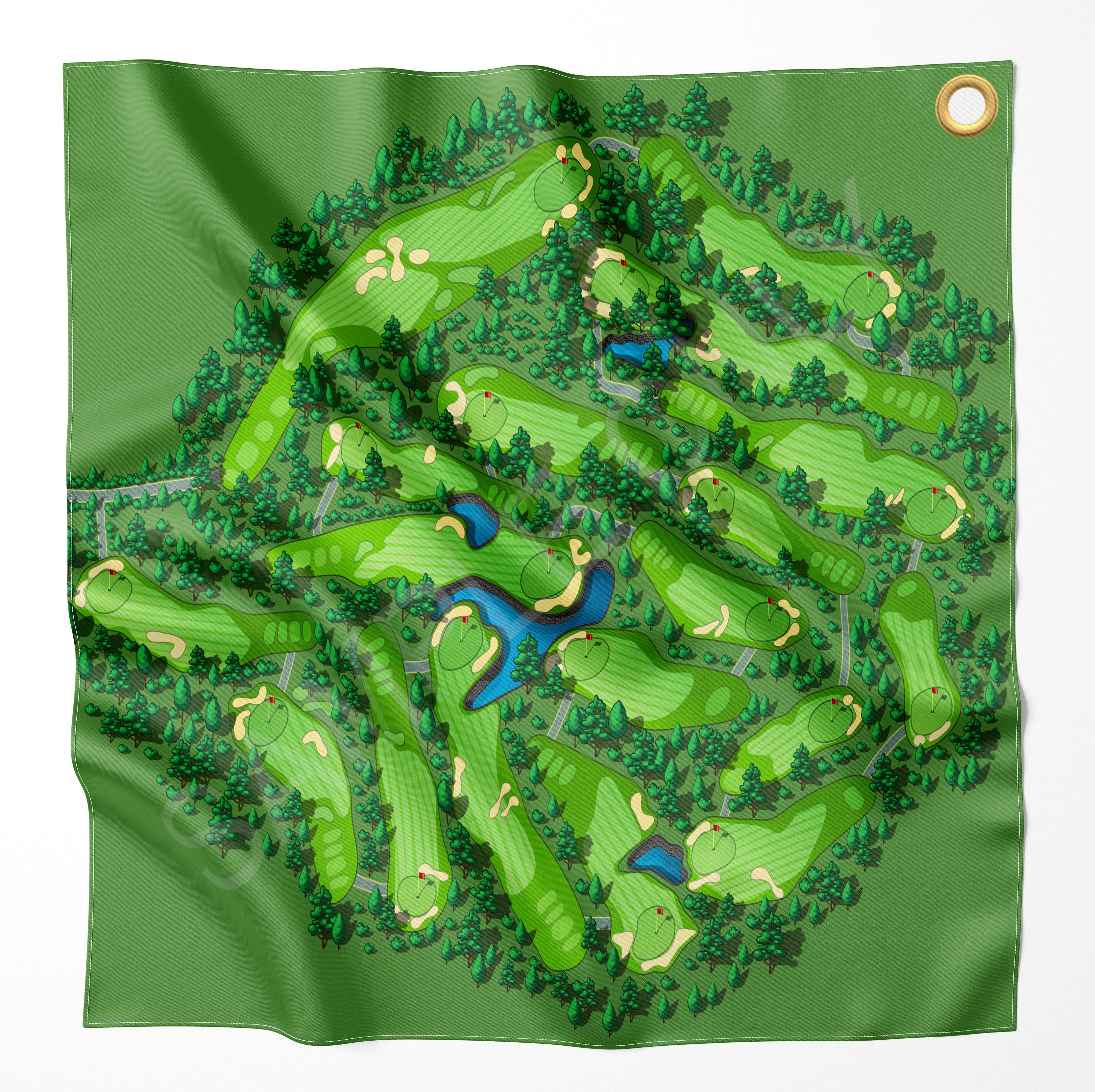 X Fiber Custom Golf Towel | Microfiber Cleaning Cloth | Souvenir| Gift