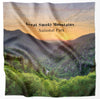 Great Smoky Mountains National Park Microfiber Map Bandana