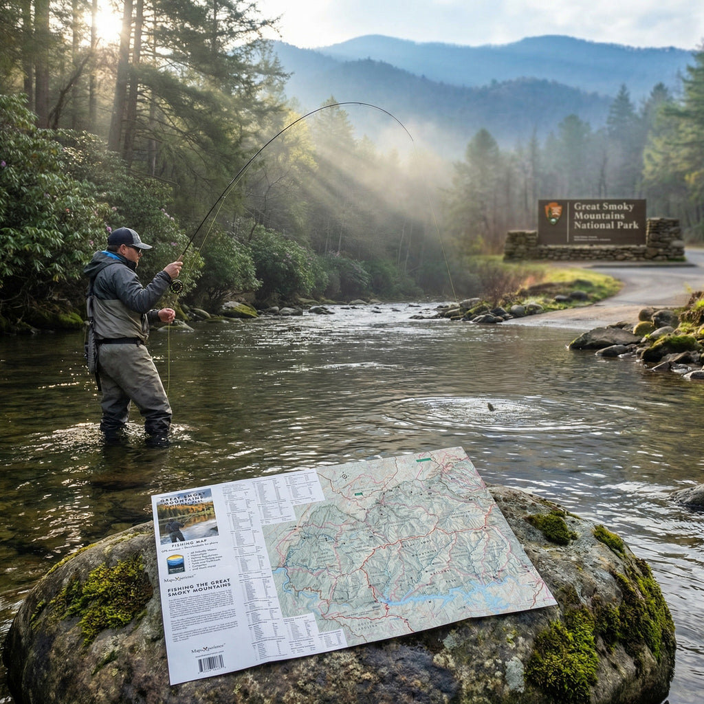 Great Smokies Complete Adventure Bundle | Fishing & Hiking Maps