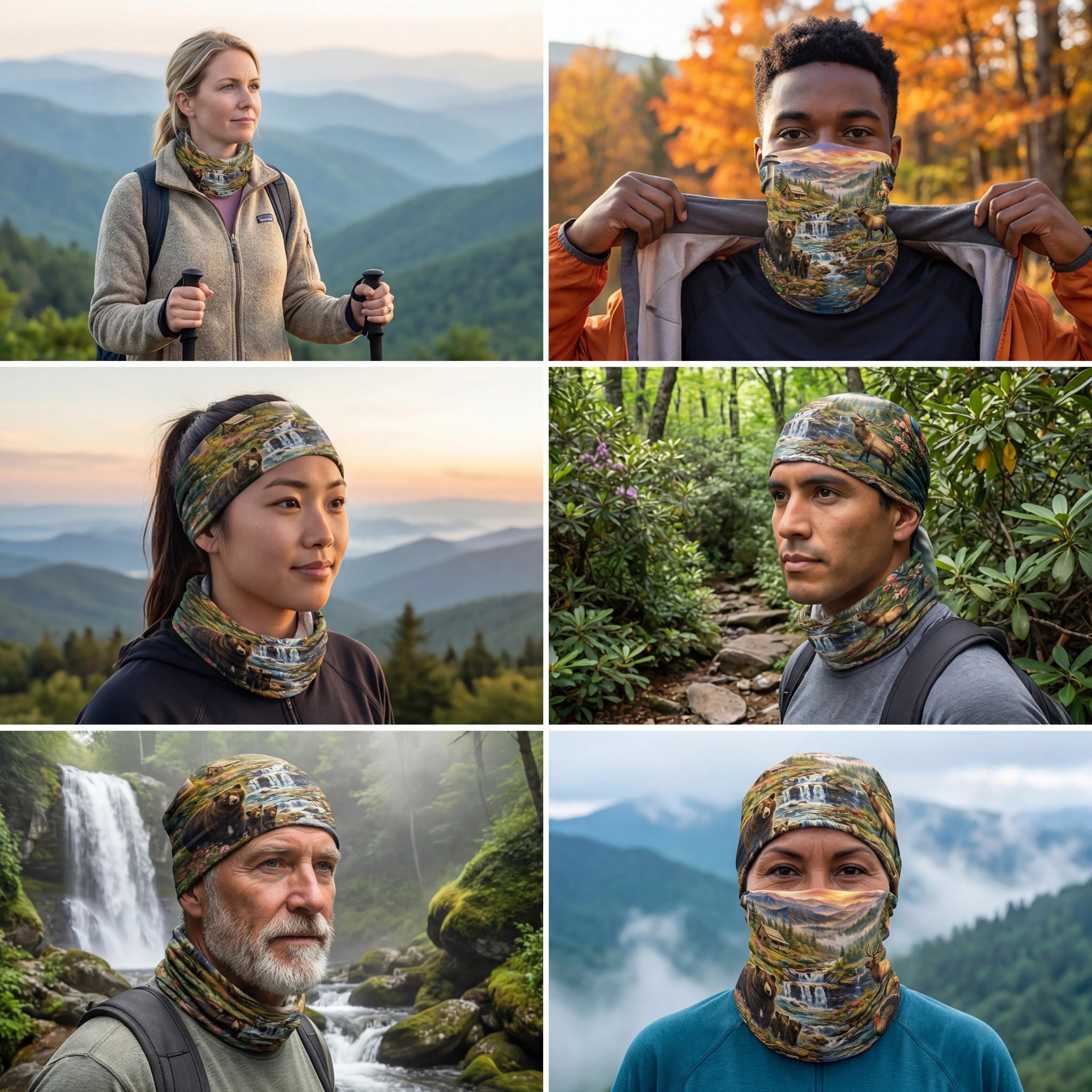Great Smoky Mountains National Park X Guard Neck Gaiter