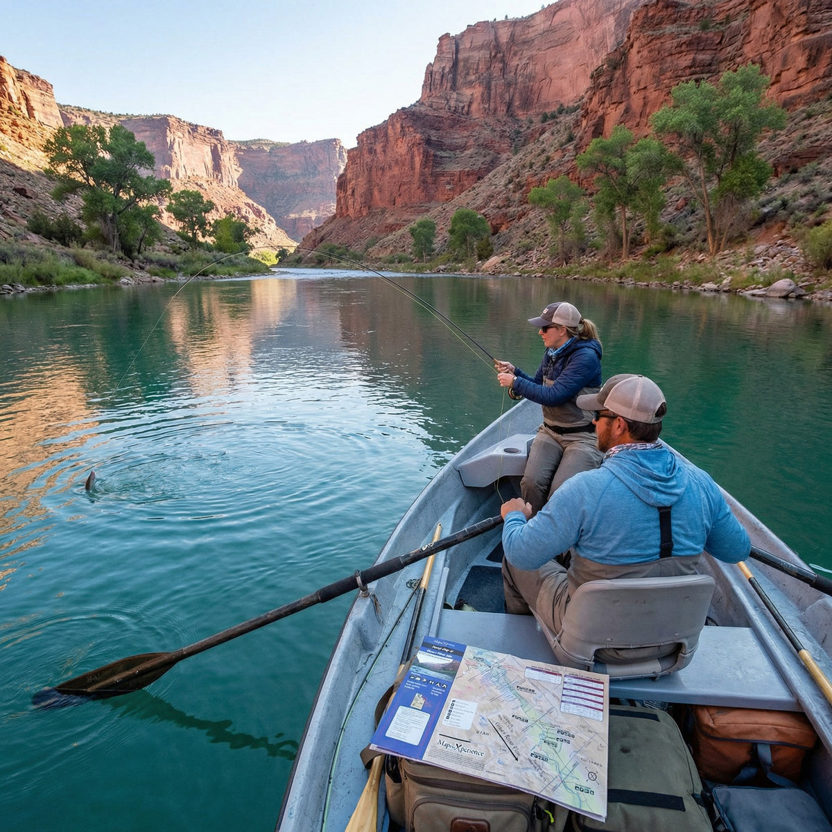 Green River Utah Fishing Map & Public Access Guide – mapthexperience.com
