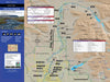 "Comprehensive map of Green River, Wyoming highlighting fishing access points, hatch and float charts, and facilities like parking and restrooms for optimal outdoor navigation and fishing experience."