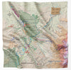 Moab Utah Trails Microfiber Map Bandana