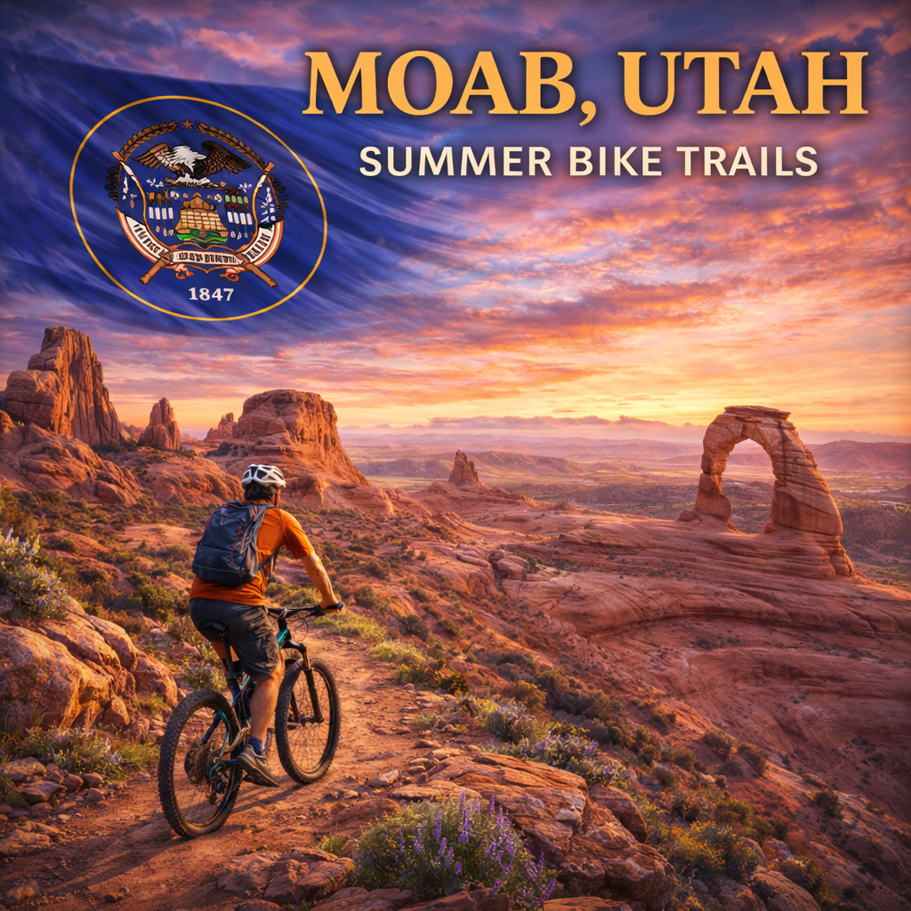 Moab Utah Bike Trails X Guard Neck Gaiter