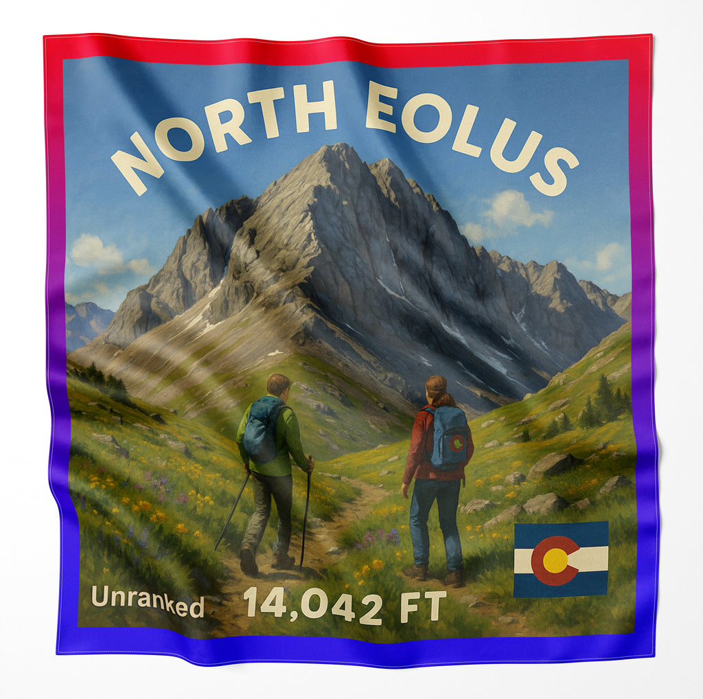 North Eolus Colorado 14er Microfiber Cloth Bandana