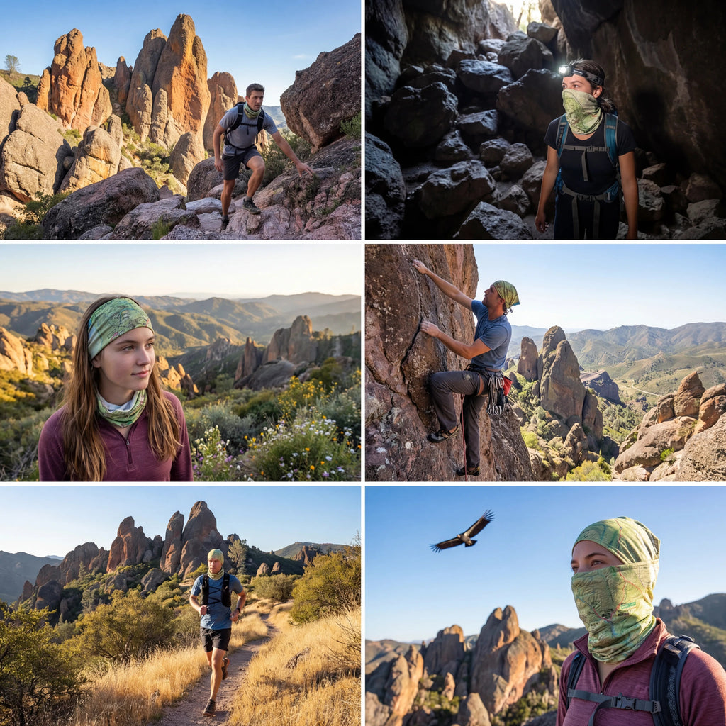 Pinnacles National Park Map X Guard Neck Gaiter