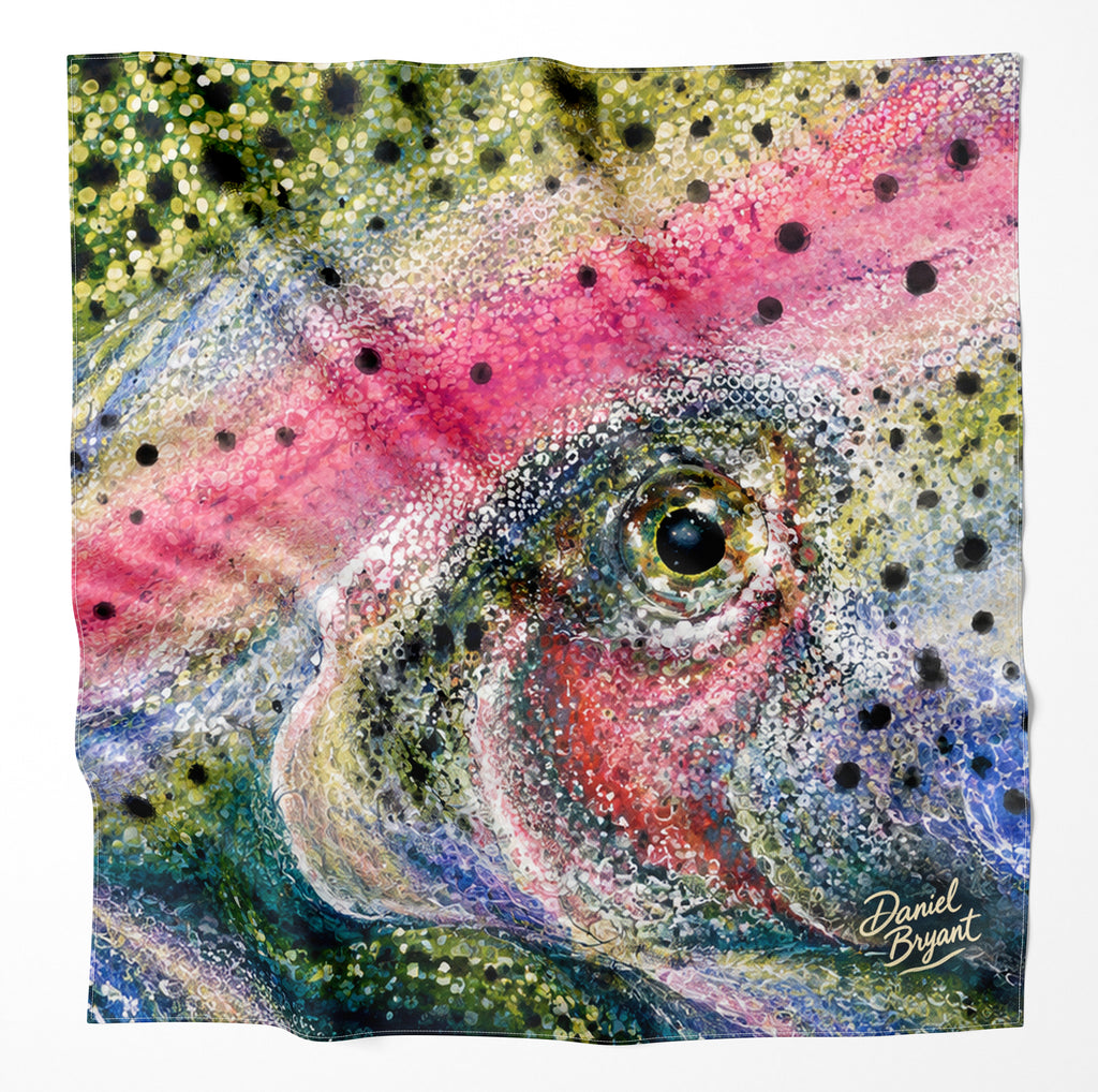 Rainbow Trout– Microfiber Cloth Bandana