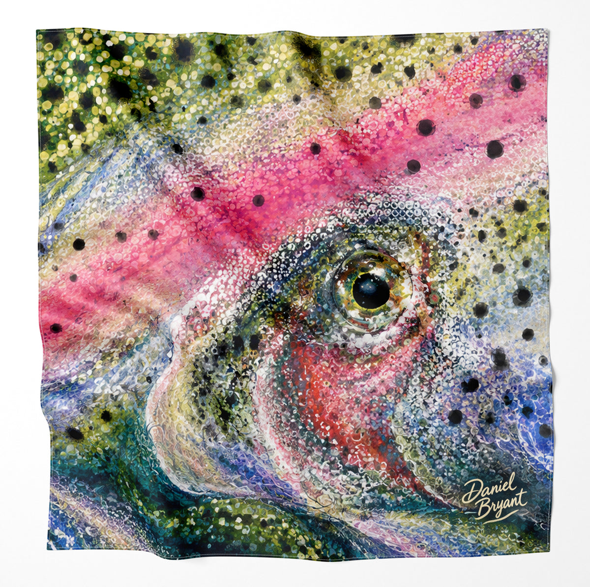 Rainbow Trout– Microfiber Cloth Bandana
