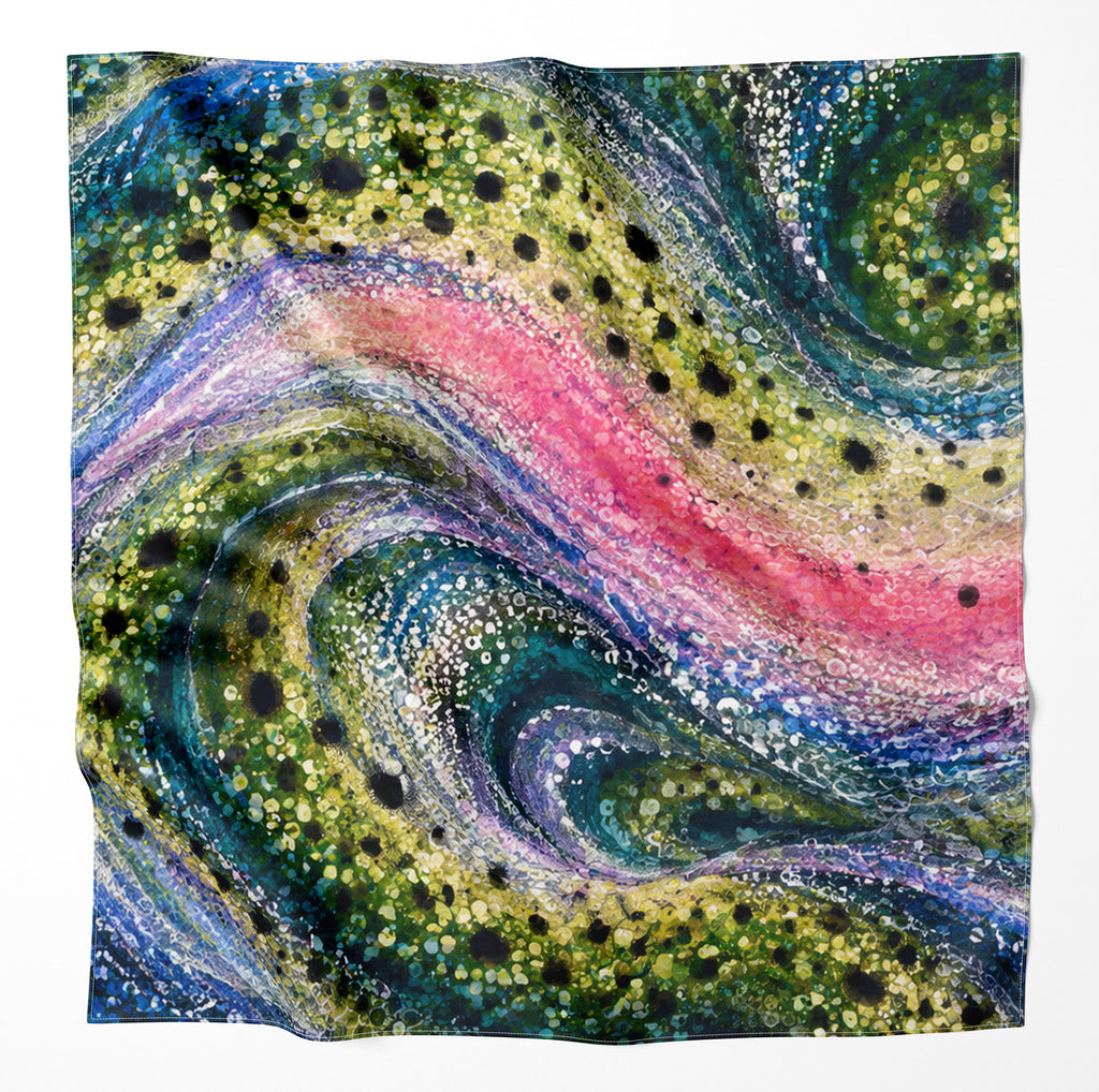 Rainbow Trout– Microfiber Cloth Bandana