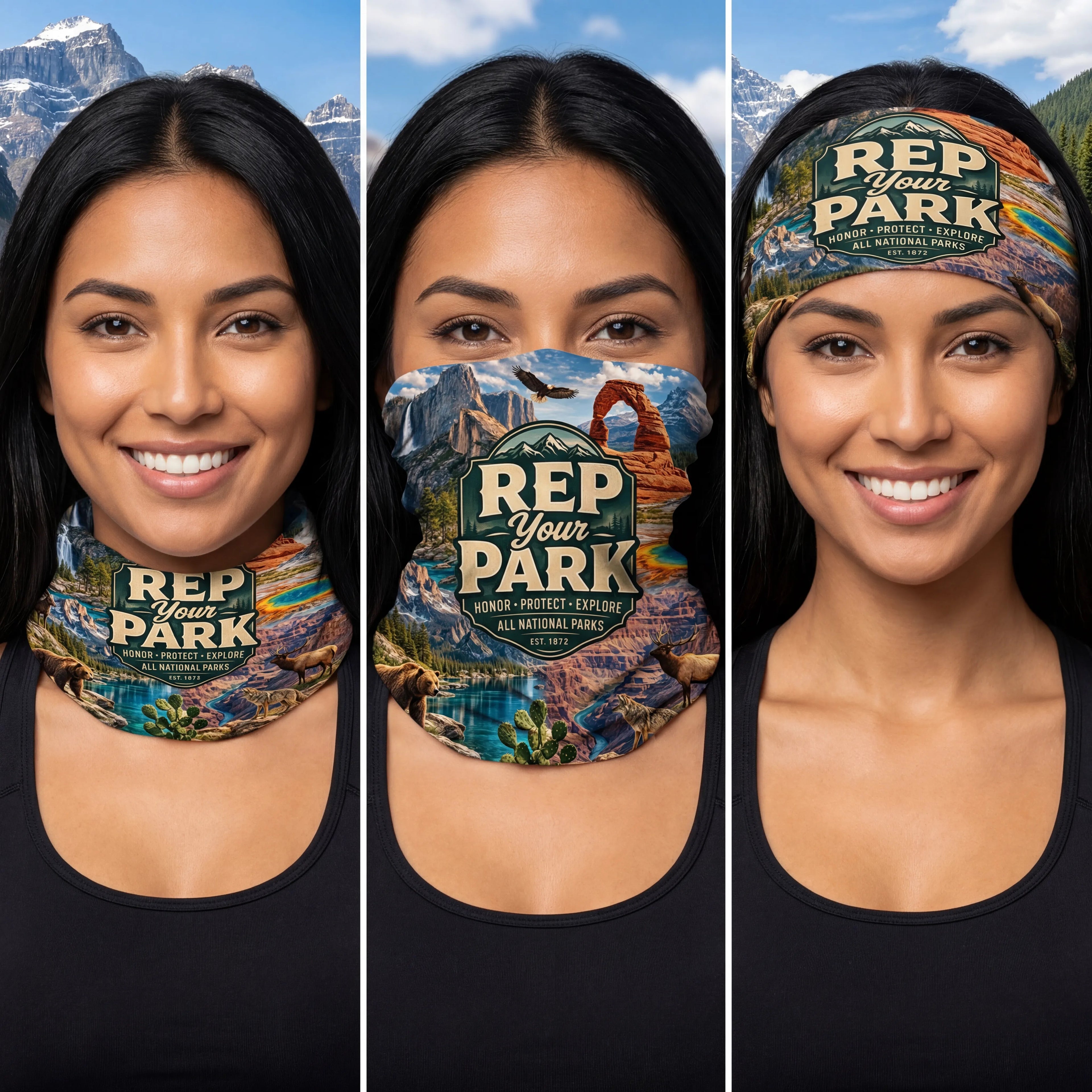 Rep your Park X Guard Neck Gaiter