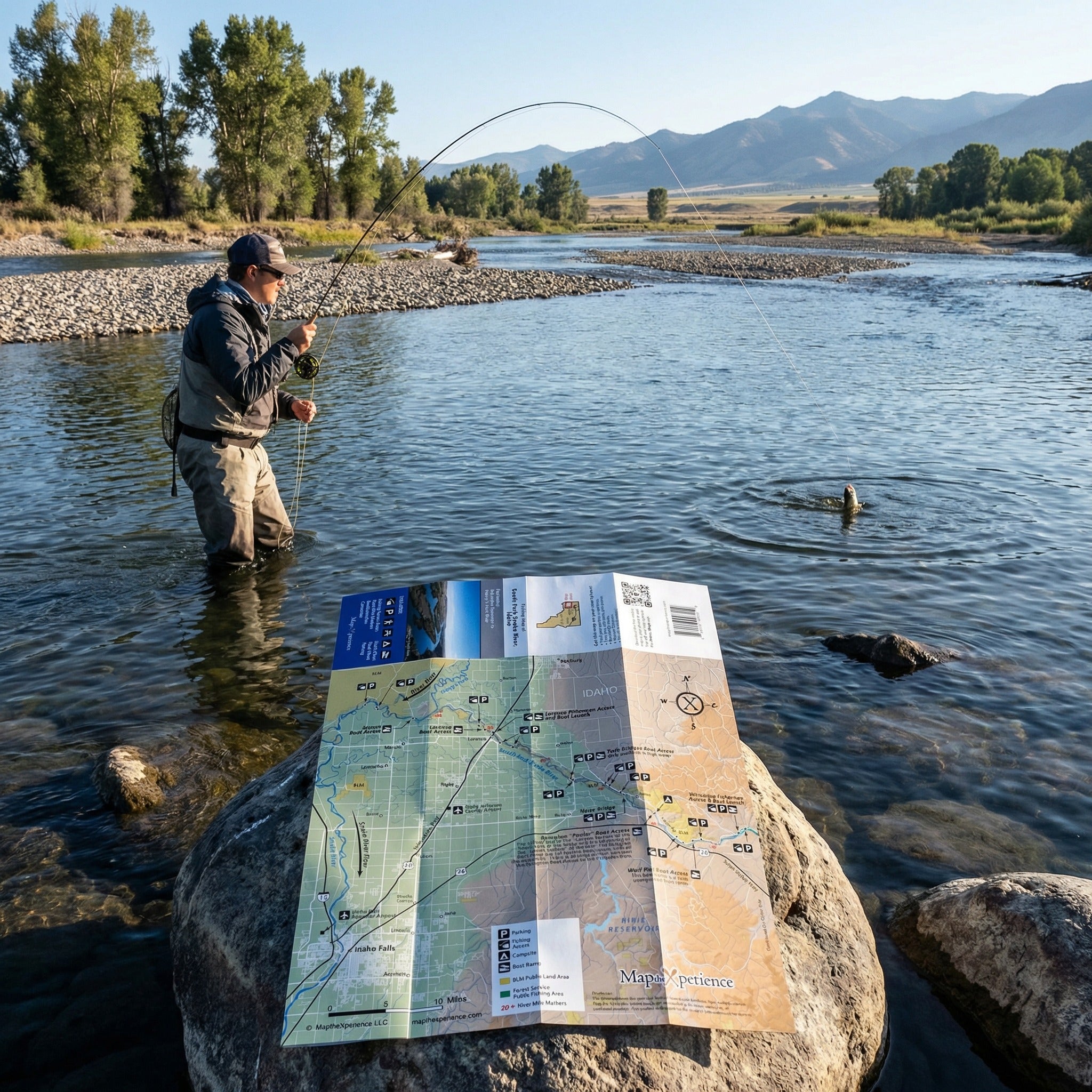 South Fork Snake River Idaho Fly Fishing Map | Public Access Guide