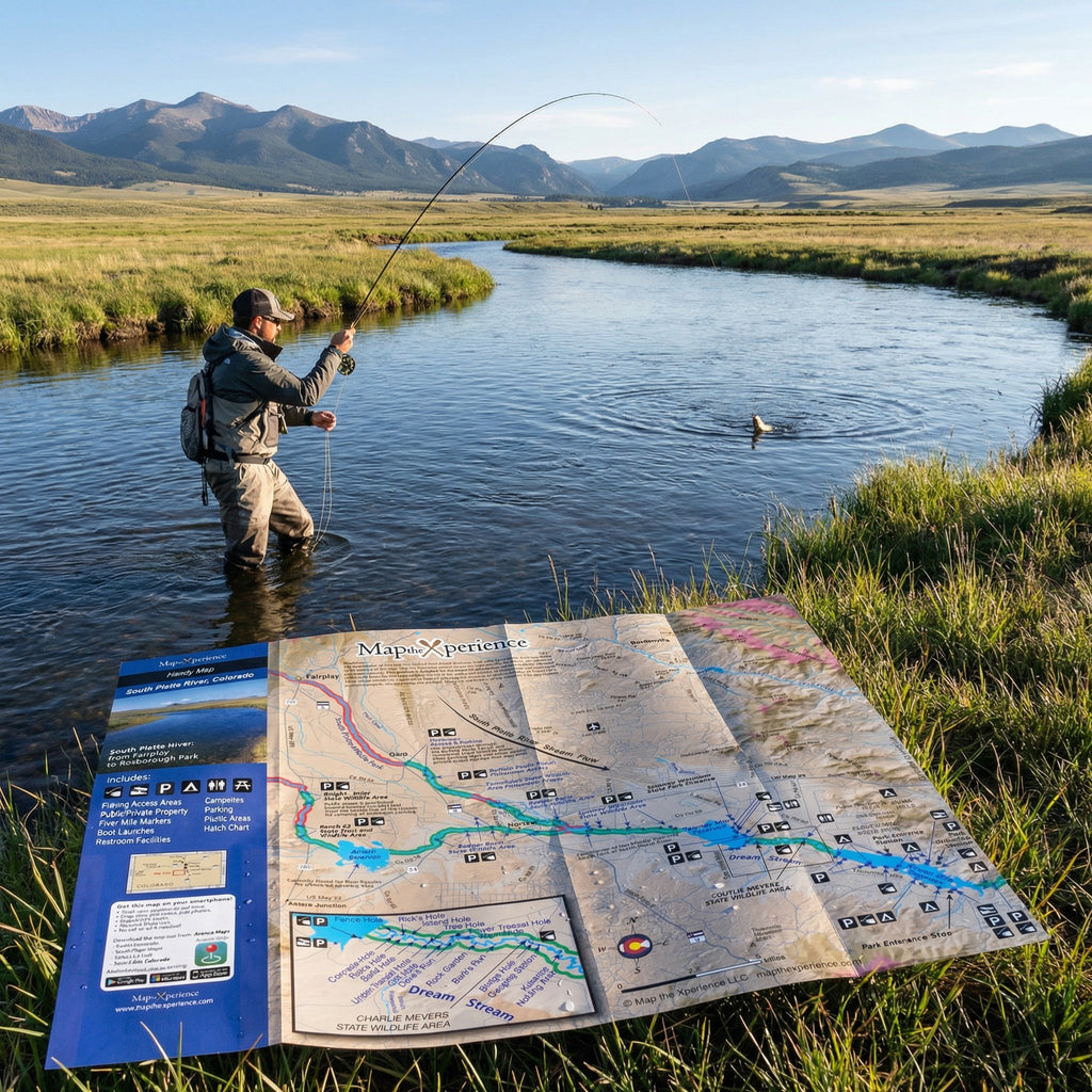 Colorado Sampler Fishing Map Bundle | Fly Fishing Map Set