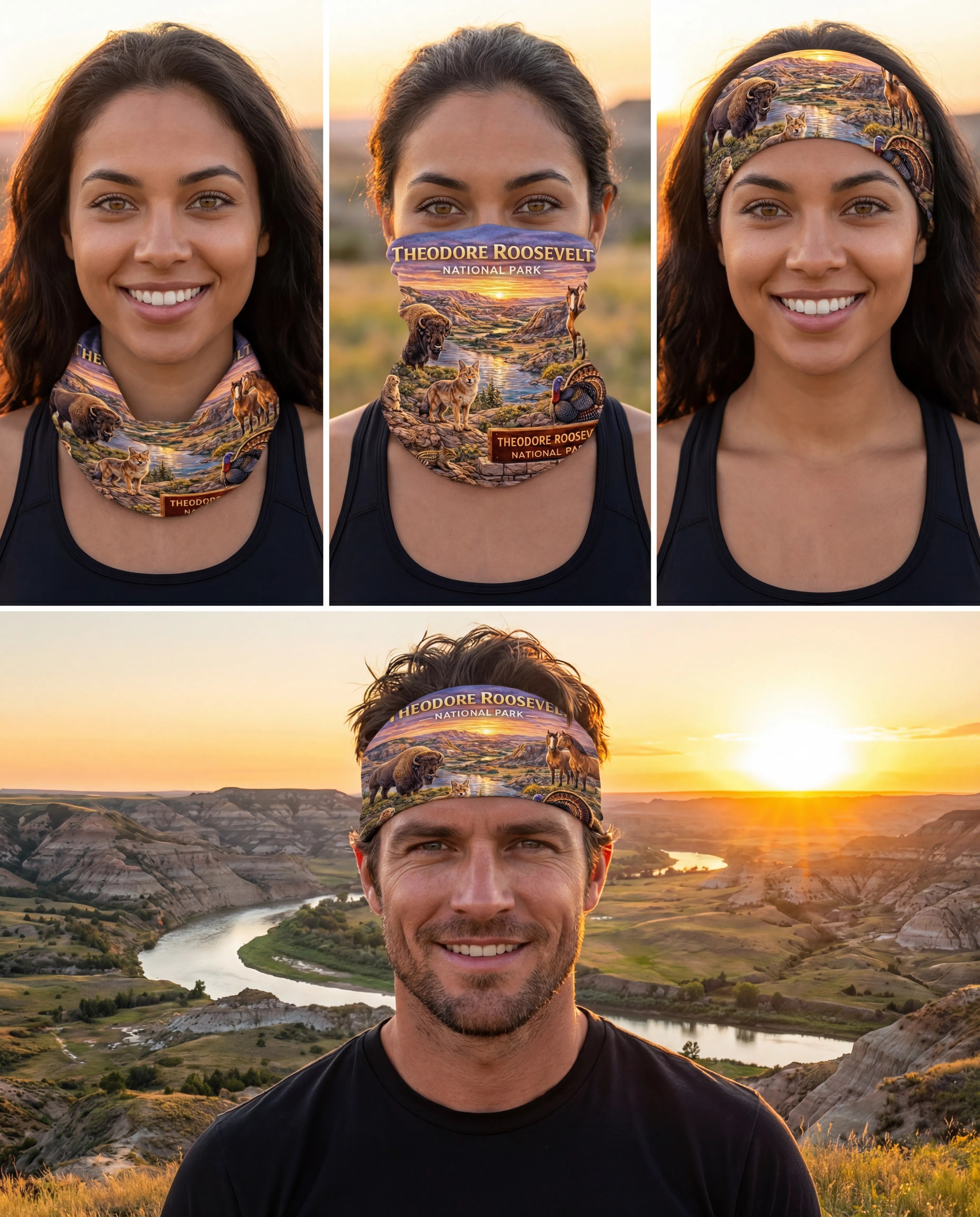 Theodore Roosevelt National Park X Guard Neck Gaiter