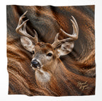 Whitetail Deer Buck Microfiber Cloth Bandana