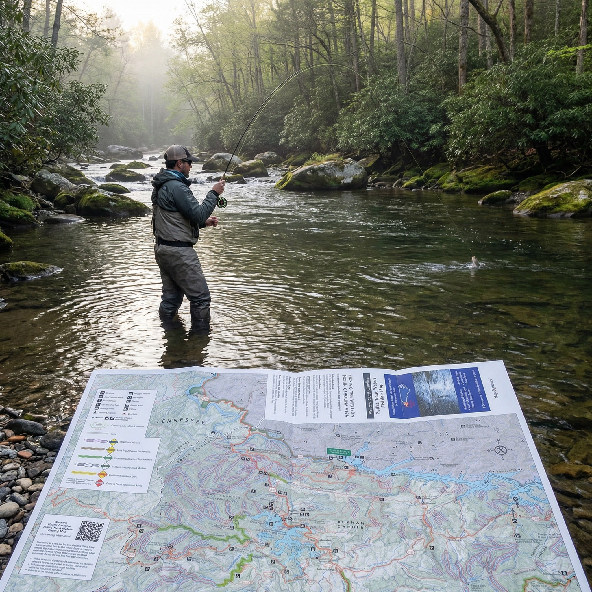 Western North Carolina Fly Fishing Map | Public Access Guide