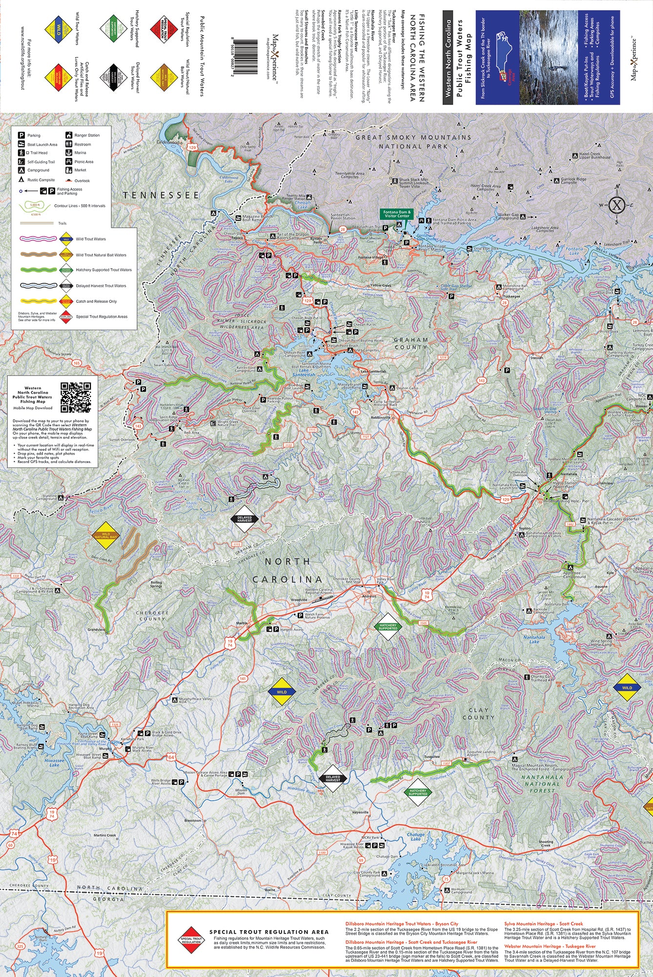 Western North Carolina Fly Fishing Map | Public Access Guide